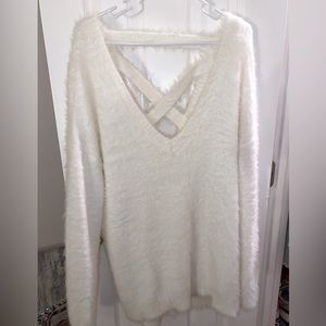 Jessica Simpson Fuzzy Sweater